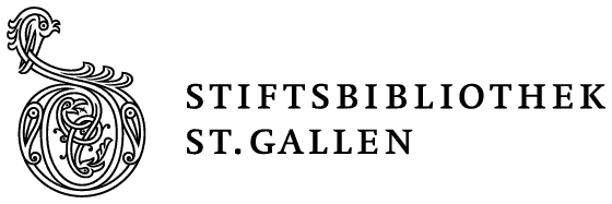 Bibliothèque de l'abbaye de Saint-Gall, Université de Tübingen logo